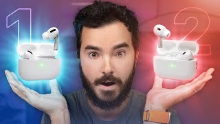 AirPods Pro 1 vs AirPods Pro 2 [upl. by Tatman833]