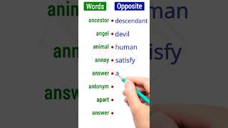 Learn Antonyms in English A Complete Guide to Opposite Words abclearningenglishofficial [upl. by Vincenty]