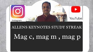 mag carb mag mur mag phos Allens keynotes study streak [upl. by Eltrym]