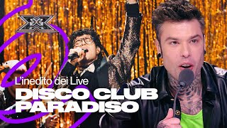 Fedez il nuovo GROUPIE dei Disco Club Paradiso  X Factor 2022  Live 4 [upl. by Northrop837]