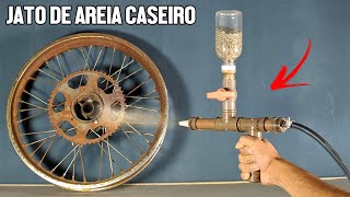 Como fazer um Jato de Areia Caseiro DIY [upl. by Fallon]