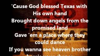 Little Texas God Bless Texas with lyrics [upl. by Ille85]