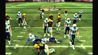 Lets Play Madden 10 ps2 Week 4 Steelers vs Chargers [upl. by Ettedo]