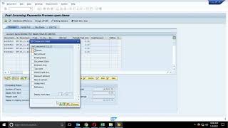 SAP  Customer payment entry posted using F28 [upl. by Obmar561]