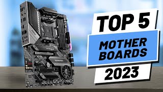 Top 5 BEST Motherboards of 2023 [upl. by Edmanda]