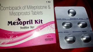 MESOPRIL  KIT tab Rx Misoprostol amp mifepristone use to drop the unwanted pregnancy [upl. by Alegna386]