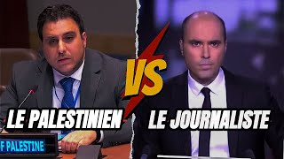 Quand lobservateur Palestinien à lonu fait trembler un journaliste de FR24 fy fyp palestine [upl. by Philan]