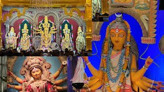 SHASHTHI TO ASHTAMI DURGAPUJA VLOG IN KOLKATA ARTISTIC TRADITIONAL IDOL BHOG PRASAD RESTAURANT FOOD [upl. by Stacie911]