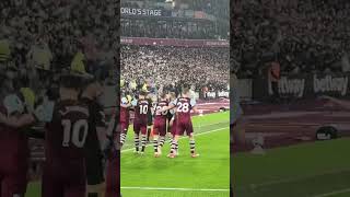 West Ham v Spurs Zouma goal against Spurs to make it 11 [upl. by Hortensia254]