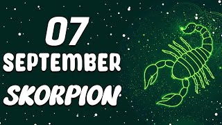 SEHR INTENSIV☢️ EIN UNERWARTETES GESCHENK 😍 SKORPION ♏ HEUTE 7 september 2024 [upl. by Anegroeg]