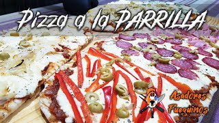 1 🍕🍕¿Cómo hacer Pizza casera en casa  PIZZA a la PARRILLA FÁCIL 2024 [upl. by Eiramac]