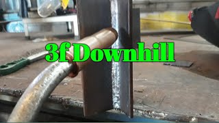 3f downhill mig welding [upl. by Rue649]