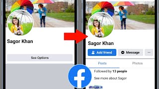 See Options On Facebook Friend Request  How to Remove See Options From Facebook Profile [upl. by Boelter618]