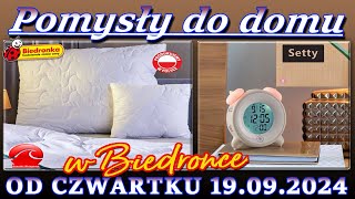 𝐁𝐈𝐄𝐃𝐑𝐎𝐍𝐊𝐀🐞Nowa Oferta Promocyjna Od Czwartku 19092024 Pomysły Do Domu [upl. by Molahs312]