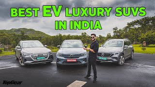 The Best of Luxury EV SUVs in India  Audi eTron 55 vs Mercedes Benz EQB vs Volvo XC40 Recharge [upl. by Nyloc]