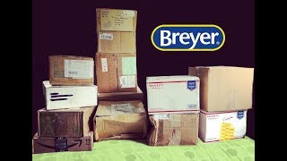 Ultimate BREYER UNBOXING Haul  Open 22 New Horses with Me [upl. by Eelime]