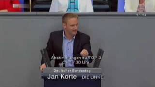 Jan Korte DIE LINKE »Kriegsverräter« verdienen unseren größten Respekt [upl. by Renaldo]