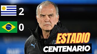 Lo que NO SABÍAS de Marcelo Bielsa en los partidos  RESUMEN Uruguay 2 Brasil 0 [upl. by Aunson]