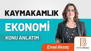 48 Kaymakamlık  Ekonomi Karma Soru Çözümü III  Emel AKSAÇ [upl. by Kwok]