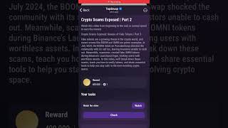 Crypto Scams Exposed Part 2 Beware of fake Token  Tapswap Code [upl. by Frodina]