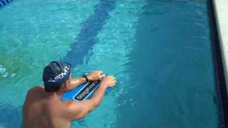 Coach Robb Swimming Swim Drill How to use a kickboard [upl. by Ettellocin]