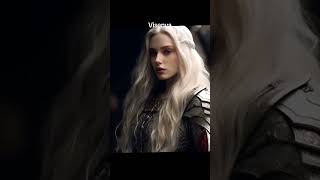 all Targaryen kings and queens and their consorts pt 1  AI generated shorts houseofthedragon [upl. by Dranoc41]