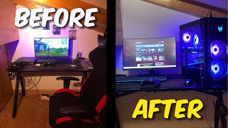 MEIN GAMING SETUP UPGRADE NACH WEIHNACHTEN NEUER GAMING PCPt1 [upl. by Aseram197]