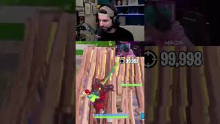 Ninjas 100000th Fortnite Kill [upl. by Sidonia]