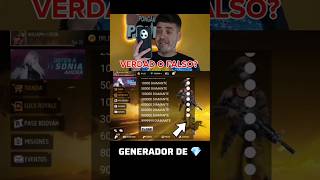 GENERADOR DE DIAMANTES GRATIS 💎 COMO OBTENERLO 😱🔥 [upl. by Lluj115]