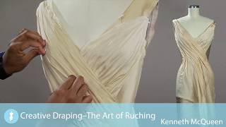 Creative Draping  The Art Of Ruching [upl. by Stucker546]