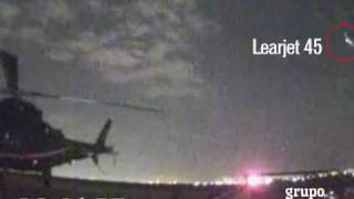 Muestra video caída del Learjet 45 Alta definición [upl. by Sej]