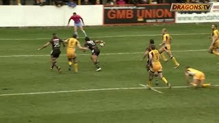 Résumé Castleford vs Dragons Catalans Round 4 [upl. by Kanal]