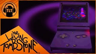 Gameboy Advance SP Blue Edition Oney Plays Creepypasta Song The Living Tombstone [upl. by Conrade1]