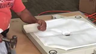 Demonstration of Filter Press Cloth Installation [upl. by Gean285]