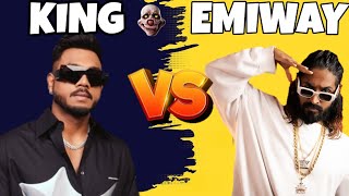 EMIWAY VS KING DISS FIGHT emiwaybantai king lulishow [upl. by Ynottirb]