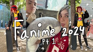 Fanime 2024 VlogPart 1 [upl. by Lokkin444]