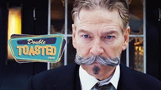 MURDER ON THE ORIENT EXPRESS MOVIE REVIEW  Double Toasted [upl. by Revlis]