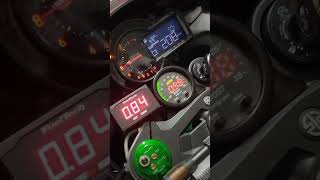 Ninja h2r dyno top speed 🚄 test 😱🥵🔥 trending viralvideo shorts sportbikelover ninja [upl. by Gardener111]