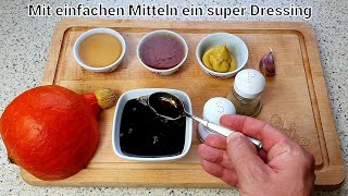 Bestes KürbiskernölDressing  Sascha brutzelt [upl. by Llereg]