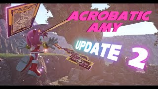 Sonic Frontiers Acrobatic Amy Update 2 Showcase [upl. by Elijah388]