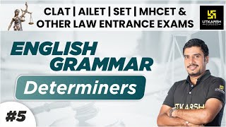 Determiners  English Grammar Rules  Tips amp Tricks 5  For All Law Entrance Exam  Lal Singh Sir [upl. by Av]