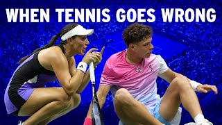 When Tennis Goes Wrong  2024 US Open [upl. by Aerdnad]