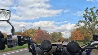 Fall Ride on the Honda VTX 1300 [upl. by Cnahc]