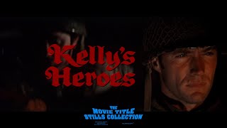 Kellys Heroes 1970 title sequence [upl. by Yttiy958]