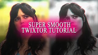 SUPER SMOOTH TWIXTOR TUTORIAL  AFTER EFFECTS [upl. by Airpal93]