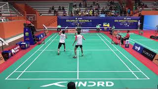 OCTAVIANO  FARIZI DJARUM KUDUS VS FAJDARI  GUNAWAN CANDRA WIJAYA BNI SIRKUIT NASIONAL [upl. by Lupien]