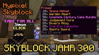 SKYBLOCK JAHR 300  MEGA Raffle EVENT [upl. by Damian]