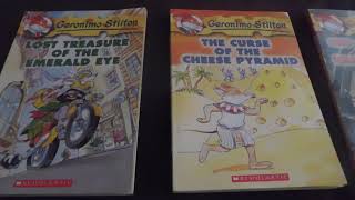 My Geronimo Stilton Book Collection  July 2020 [upl. by Adnawad694]