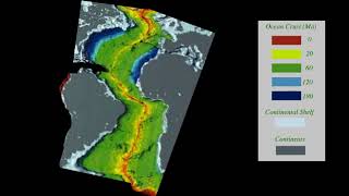 Mid Atlantic Ridge Animation [upl. by Kopaz]