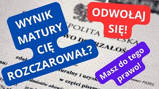 Jak odwołać się od matury [upl. by Cinderella]